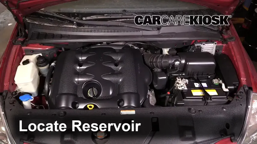2009 Kia Sedona LX 3.8L V6 Windshield Washer Fluid